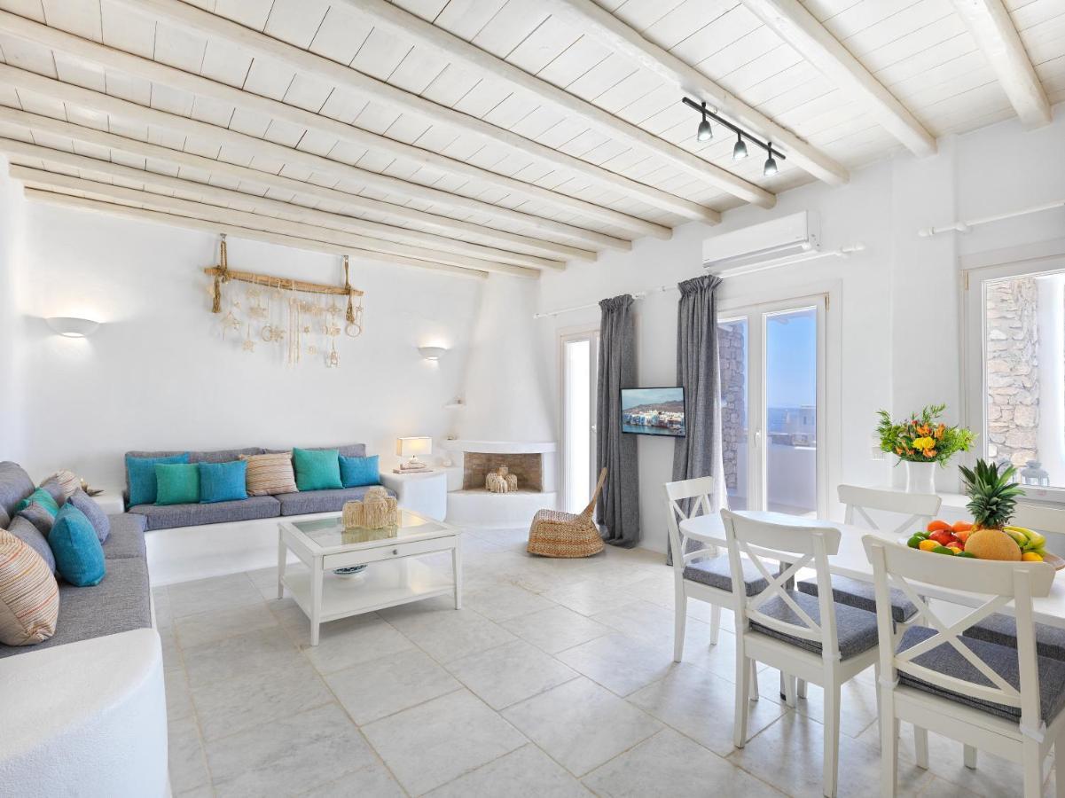 Sunset Villas In Mykonos By White Hills Mykonos Town Exteriör bild